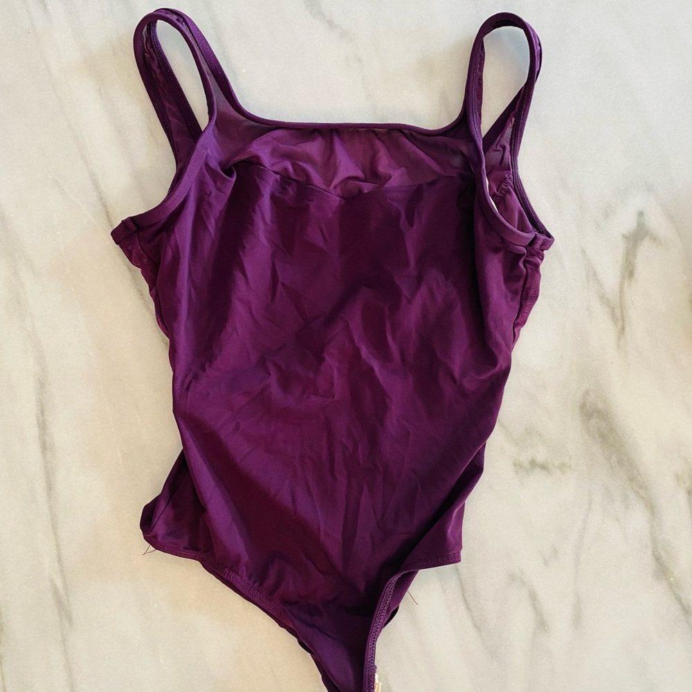 Natalie Dancewear purple ballet leotard